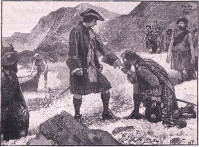 The landing of Prince Charles AD 1745 by Walter Paget